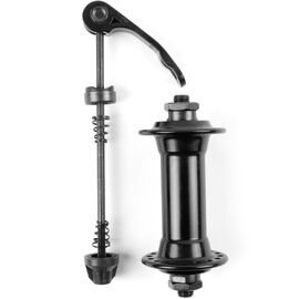 Втулка велосипедная Vinca Sport, передняя, 32 отверстия, на эксцентрике,  GB-13F-QS black, изображение  - НаВелосипеде.рф