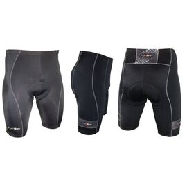 Велошорты Funkier, S-203-C1 с памперсом черные, женские, 12-114, Вариант УТ-00374035: Размер: S, цвет: черный, изображение  - НаВелосипеде.рф