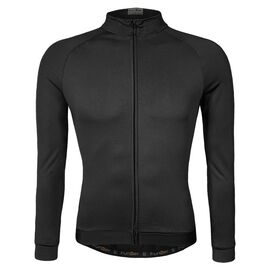 Велоджерси с рукавом Funkier Parma-LW J-930-LW Black Men Active LS Thermal Microfleece Warm Breathable, черная, 12-177, Вариант УТ-00374037: Размер: L, цвет: черный , изображение  - НаВелосипеде.рф