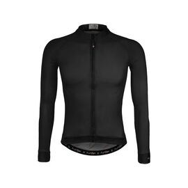 Велоджерси с рукавом Funkier Parma-L J-930-L Men Active Long Sleeve Summer Jersey тонкая, легкая, дышащая ткань, 12-186, Вариант УТ-00374039: Размер: S, цвет: черный, изображение  - НаВелосипеде.рф