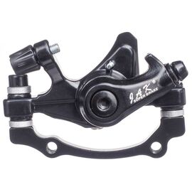 Набор тормозной STELS механический дисковый (на одно колесо) JAK-7 (суппорт+адапт. F160/ R140+колодки) 00-175405, изображение  - НаВелосипеде.рф