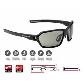 Велоочки SWISSEYE Cargo солнцезащитные спортивные  black matt / grey - smoke FM, 12944, изображение  - НаВелосипеде.рф
