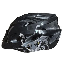 Шлем взрослый Vinca Sport N-MOLD, серый, VSH 25 Wolf, Вариант УТ-00374111: Размер: L (58 62), изображение  - НаВелосипеде.рф