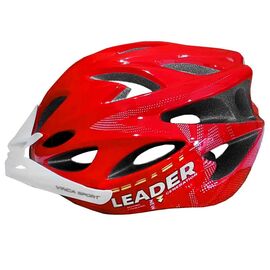 Шлем взрослый Vinca Sport IN-MOLD, красный, VSH 25 Leader red  , Вариант УТ-00374112: Размер: L (58 62), изображение  - НаВелосипеде.рф