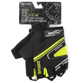 Перчатки велосипедные Vinca Sport, Drive yellow, VG 927 Drive yellow , Вариант УТ-00374132: Размер: L, изображение  - НаВелосипеде.рф
