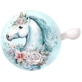 Звонок велосипедный Vinca Sport, детский, рисунок " Unicorn", 50мм, YL 43 Unicorn, изображение  - НаВелосипеде.рф