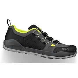 Велотуфли MTB Fizik TERRA ERGOLACE X2, серый/желтый, TEX2ETF1K, Вариант УТ-00374150: Размер: 38. Цвет: серый/желтый, изображение  - НаВелосипеде.рф