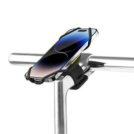 Держатель Bone Bike Tie Connect Kit 2 Magnetic, силиконовый, универсальный, крепление GARMIN 4.7'-7.2, черный, 07-240120, изображение  - НаВелосипеде.рф