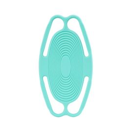 Держатель BONE BIKE TIE 5 PRO Turquoise, силиконовый, на вынос, универсальный, антивибрационный материал, 07-240527, изображение  - НаВелосипеде.рф