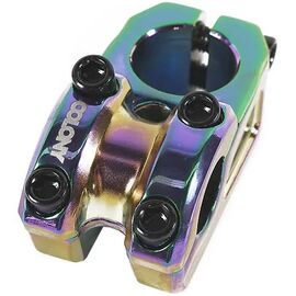 Вынос руля велосипедный  COLONY EXON V2 Forged Stem Top Load, 40мм. радужный, 03-002242, изображение  - НаВелосипеде.рф