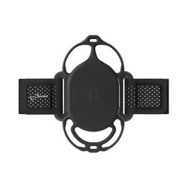 Держатель для смартфона BONE GARMIN 4.7'-7.2' RUN TIE 2 силикон. НА РУКУ (размер L) крепление, черный , 07-210430, изображение  - НаВелосипеде.рф