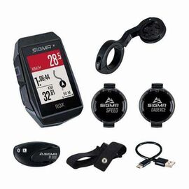 Велокомпьютер Sigma ROX 11.1 EVO (Black) Sensor Set 150+ функций, 4-001034, изображение  - НаВелосипеде.рф