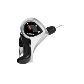 Переключатель SHIMANO SLTX50L, левый, 3 скорости, серебристый, 2-8872, изображение  - НаВелосипеде.рф