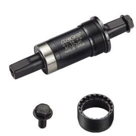 Каретка-картридж NECO B910 под квадрат, BSA 1.37”x 24T, R/L. 73/124,5мм. Ось 10В21, B910, изображение  - НаВелосипеде.рф