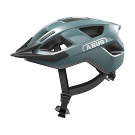 Велошлем ABUS ADURO 3.0, с регулировкой, 13 отверстий, сетка от насекомых, 300гр, голубой,  05-0091311, Вариант УТ-00374389: M (52-58см), изображение  - НаВелосипеде.рф