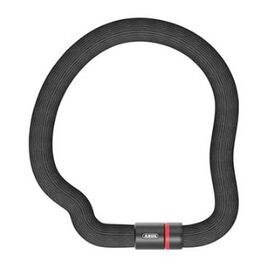 Замок велосипедный ABUS 6206K/110 BK Goose Lock, цепь, в чехле, ключ, 1120гр, черный, 05-0095547, изображение  - НаВелосипеде.рф