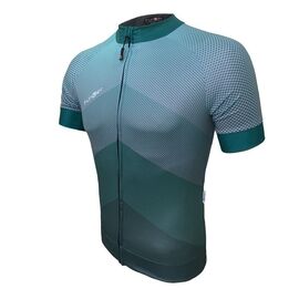 Велофутболка мужская FUNKIERBIKE PIACENZA-2 J-848-2 Pro Jersey с длинной молнией, с водонепроницаемым карманом, 12-868, Вариант УТ-00374395: Размер: S, изображение  - НаВелосипеде.рф