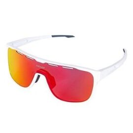Очки велосипедные солнцезащитные Enlee E-700, белая оправа, поляризованные красные линзы, ARV000600, изображение  - НаВелосипеде.рф