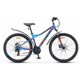 Велосипед горный STELS Navigator 710 MD V020 27.5" 2022, X0000001447, Вариант УТ-00374433: Рама: 16" ( на рост: 150-165) Цвет: Серый/зеленый  , изображение  - НаВелосипеде.рф