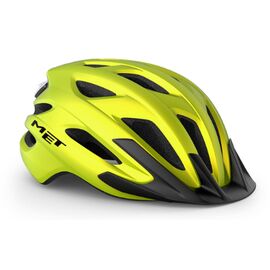 Велошлем Met Crossover MIPS Metallic Lime Yellow, 2025, 3HM151CE00UNGI1, Вариант УТ-00374722: Размер: OS (52-59см), изображение  - НаВелосипеде.рф