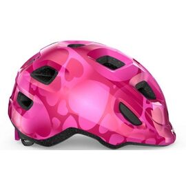 Велошлем детский Met Hooray MIPS Pink Hearts, 2025, 3HM145CE00SPH1, Вариант УТ-00374804: S (52-55см), изображение  - НаВелосипеде.рф