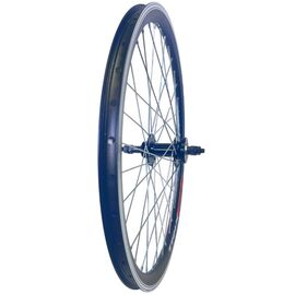Колесо заднее TRIX 24", обод алюминиевый, двойной, 36H, фрезерованный, 507х19.6/25х29,5мм, черный, D1-24-black-14886, изображение  - НаВелосипеде.рф