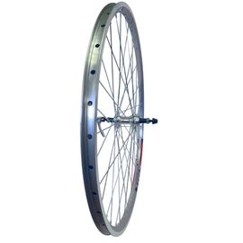 Колесо заднее TRIX 28-29", обод алюминиевый, двойной, 36H, 622х19,4/25х21,4мм, серебристый, D23-28-29-silver-14634, изображение  - НаВелосипеде.рф