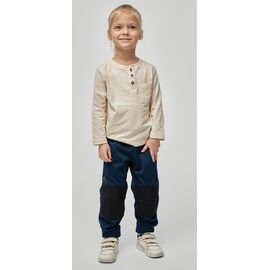 Брюки детские NORPPA KIKA KID'S SOFTSHELL PANTS 039, морской бриз, 100102, Вариант УТ-00375128: Размер: 100, изображение  - НаВелосипеде.рф