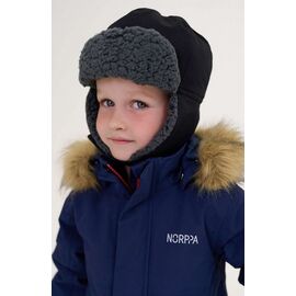 Шапка детская NORPPA KOMITO KID'S CAP  060 чёрный, 100221  , Вариант УТ-00376770: Размер: 50, изображение  - НаВелосипеде.рф