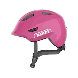 Шлем ABUS Smiley 3.0 детский, с регулир., 230гр, 8отв, сетка от насекомых, розовый, 05-0067271, Вариант УТ-00376787: Размер:  S (45-50) ., изображение  - НаВелосипеде.рф