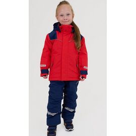 Костюм детский NORPPA ELTON KIDS SET  040 красный, 100227, Вариант УТ-00376790: Рост: 100, изображение  - НаВелосипеде.рф