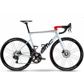 Велосипед шоссейный BMC Teammachine SLR 01 THREE Ultegra Di2 Disc Miсhe SWR 50, 2023, SLR01THREELESRM2, Вариант УТ-00376852: Размер: 51 (рост: 166-174) Цвет: Белый/черный/красный, изображение  - НаВелосипеде.рф