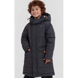Пальто детское NORPPA MIGELE KID'S COAT, 614 серый гравий, 100440           , Вариант УТ-00377120: Размер: 100, изображение  - НаВелосипеде.рф
