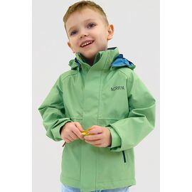 Куртка детская NORPPA KADI KIDS JKT, 124 молочный горошек, 100303, Вариант УТ-00377178: Рост: 100, изображение  - НаВелосипеде.рф