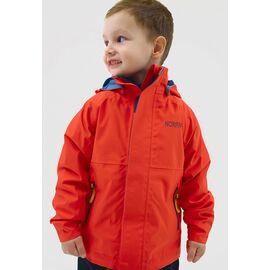 Куртка детская NORPPA KADI KIDS JKT, 314 карминно-красный, 100303, Вариант УТ-00377179: Рост: 100, изображение  - НаВелосипеде.рф