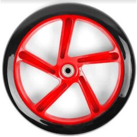 Колесо Vinca Sport для самоката, полиуретан,  ABEC 9.  230мм*35, красное. SC 230 red, изображение  - НаВелосипеде.рф
