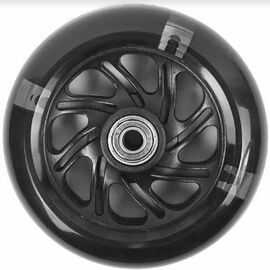 Колесо Vinca Sport для самоката, полиуретан, ABEC 7, 116*23мм, черное, SC 116 black, изображение  - НаВелосипеде.рф