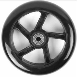 Колесо Vinca Sport для самоката, полиуретан, ABEC 7, 145*30мм, черное, SC 145 black, изображение  - НаВелосипеде.рф