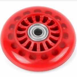 Колесо Vinca Sport для самоката, полиуретан, ABEC 7,.80*22мм, красное, SC 80 red, изображение  - НаВелосипеде.рф