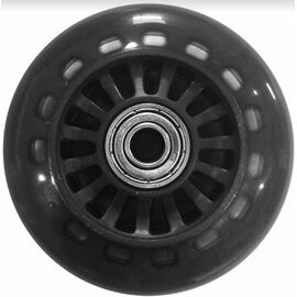 Колесо Vinca Sport для самоката, полиуретан, ABEC 7,.80*22мм, черное, SC 80 black, изображение  - НаВелосипеде.рф