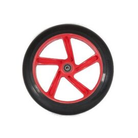Колесо для самоката TRIX, 230 мм, с подшипниками, красное, 230 мм(red), изображение  - НаВелосипеде.рф
