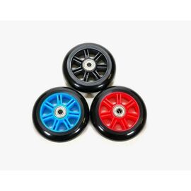 Колесо для трюкового самоката TRIX, 100мм, с подшипниками ABEC 7, пластик, черное, 100 мм-пласт.-BLACK, изображение  - НаВелосипеде.рф