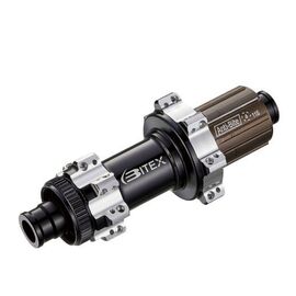 Втулка задняя Bitex BOOST для MTB со алюминиевым барабаном Shimano, под сквозную ось 12 мм, BX405R28H-12-148STBK_ALHG, изображение  - НаВелосипеде.рф