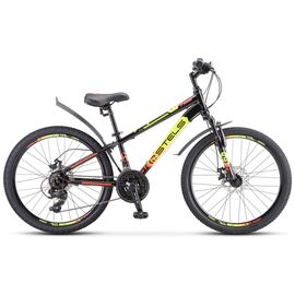 Велосипед подростковый STELS Navigator 400 MD 24", 2025, X0000001573, Вариант УТ-00377854: Рама: 12. Цвет: синий/салатовый, изображение  - НаВелосипеде.рф