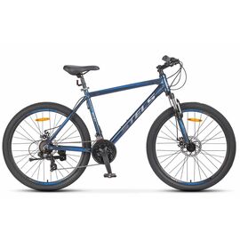 Велосипед горный STELS Navigator-600 V 26", 2025, X0000001552, Вариант УТ-00377855: Рама: 14. Цвет: темно-серый, изображение  - НаВелосипеде.рф