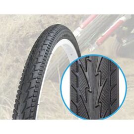 Покрышка велосипедная TRIX 700 х 35С (35-622) дорожная, 30 TPI, черная, TYTX-007-M, изображение  - НаВелосипеде.рф