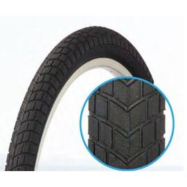 Покрышка велосипедная TRIX 20"х 2.125 (57-406) дорожная, 30 TPI, черная, TYTX-032-M, изображение  - НаВелосипеде.рф