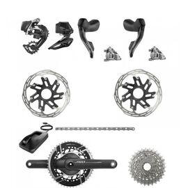 Групсет Sram Red RED Quark AXS Disc 170 48x35 10-33 12ск.2560728285, изображение  - НаВелосипеде.рф
