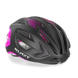 Шлем велосипедный Rudy Project EGOS Black/Pink Matt, HL780142, Вариант УТ-00378097: Размер: L (59-63 см), изображение  - НаВелосипеде.рф