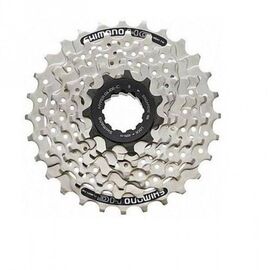 Кассета велосипедная Shimano Acera/Altus 7х11-28 IG/HG серебристая ECSHG417128 2-3030 , изображение  - НаВелосипеде.рф